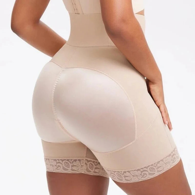 Women High Waist Body Shaper Panties Butt Lifter Slim Shapewear BBL Shorts Tummy Control Bandage Panties