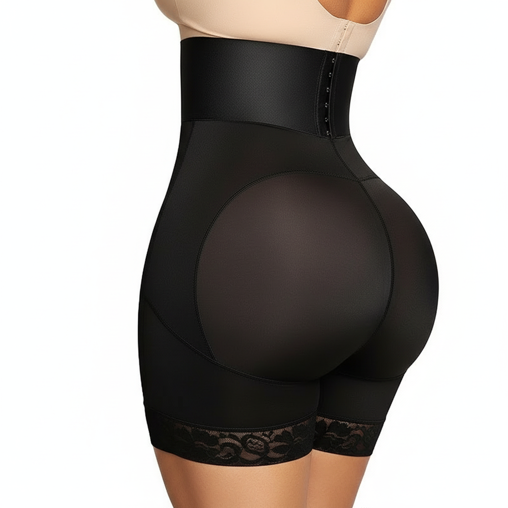 Women High Waist Body Shaper Panties Butt Lifter Slim Shapewear BBL Shorts Tummy Control Bandage Panties